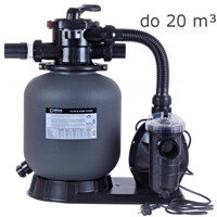 Piesková filtrácia Brilix FSP 350 - s čerp. 4 m3/h | Bazenoveprislusenstvo.sk