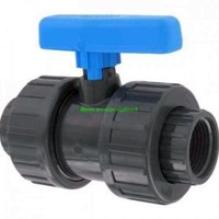 Bazénový guľový ventil PVC  50 mm vnútorný  závit / vnútorný závit 1 1/2''
