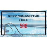 Darčekový poukaz 50 EUR