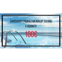 Darčekový poukaz 100 EUR
