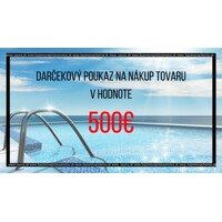 Darčekový poukaz 500 EUR