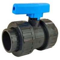 Bazénový guľový ventil PVC 20 mm lepenie / lepenie