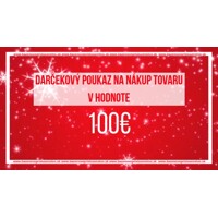 DARČEKOVÝ POUKAZ V HODNOTE 100€