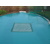Zimná krycia plachta na bazén - plná - s filtrom z geotextílie