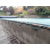 Zimná krycia plachta na bazén - plná - s filtrom z geotextílie